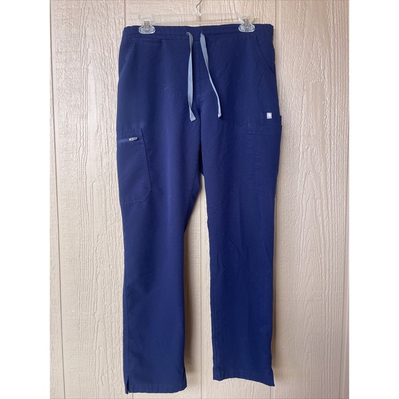 Figs Women's Technical Collection Scrubs Pants Dark Blue Size M - Picture 1 of 13